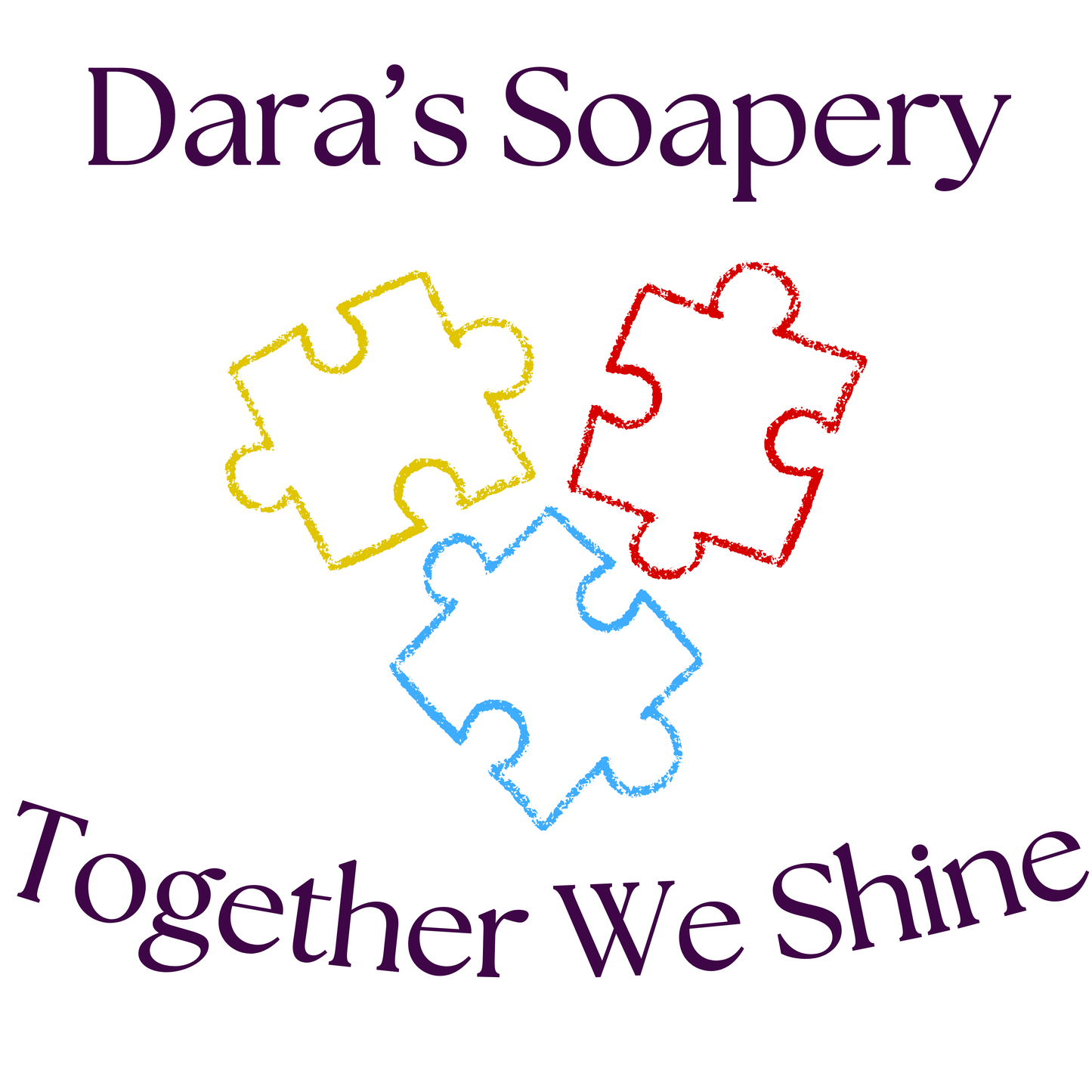 Puzzle Piece Autism Awareness Tote Bag