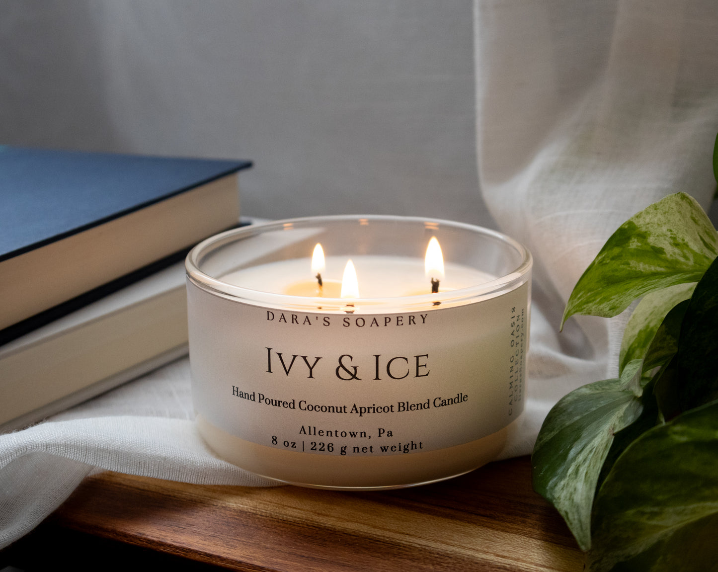 Ivy & Ice Candle
