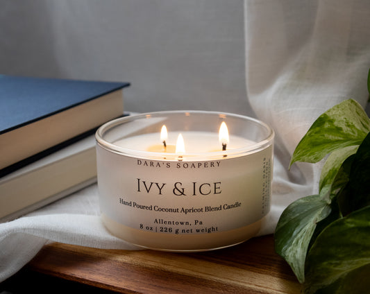 Ivy & Ice Candle